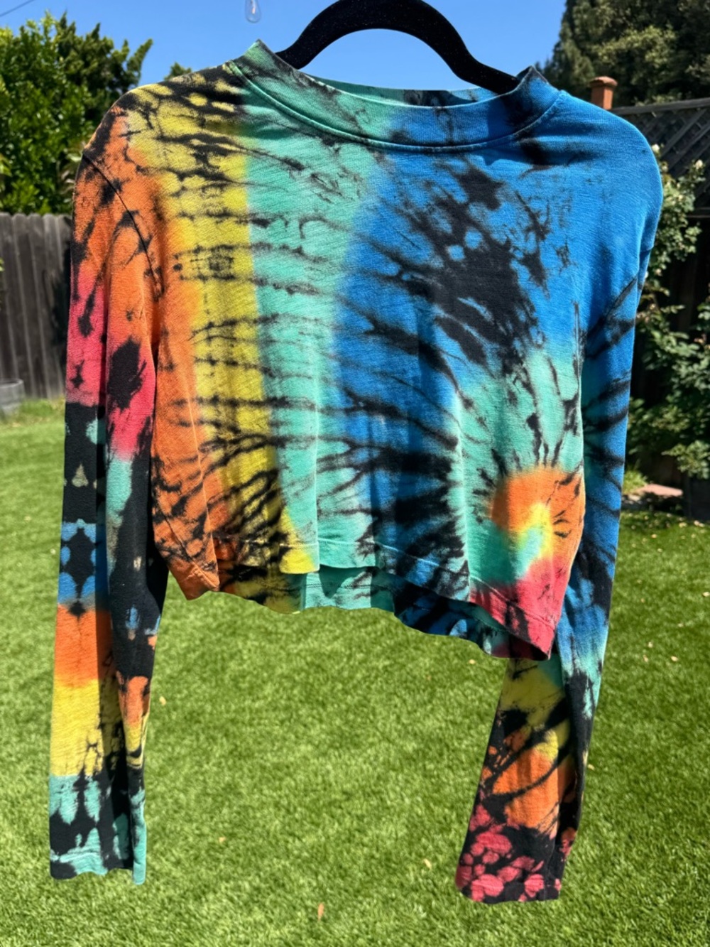 Cotton Citizen Tokyo Crop Long Sleeve Tee size XS